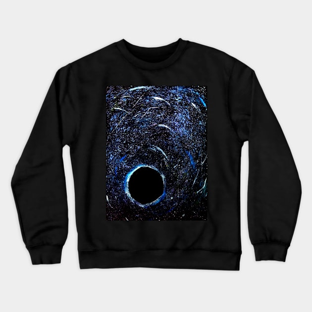 Wormhole Crewneck Sweatshirt by TheWickerBreaker